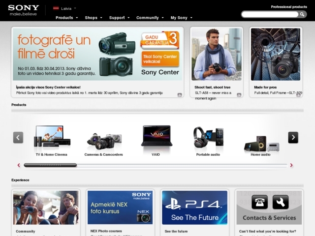 Sony Nordic filiāle Latvijā Sony Baltic, AS